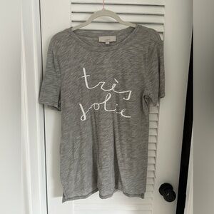 NEW Gray LOFT top